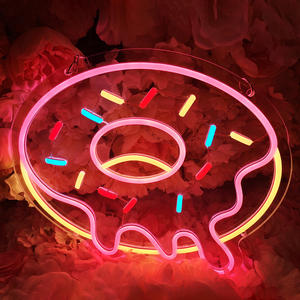 Campione gratuito illuminazione natalizia personalizzato led luce al neon segno decorazione della casa buon compleanno insegna luminosa al neon - Product Image 5