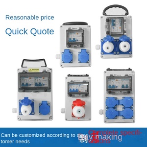 กล่องซ็อกเก็ตอุตสาหกรรมปลั๊กและซ็อกเก็ตพลาสติกกล่องจำหน่าย - Product Image 5