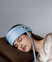 Eveekon Elektrischer Luftdruck-Kopfmassagegerät mit Airbag-Vibration, Wärme, Entspannungsfunktion, Schmerzlinderung und Musik