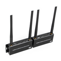 Hardrock Metal KVM Wireless Extender 200M Audio Video 4K Wanddurchdringende Bildschirmspiegelung Tastatur-Maus-Synchronisation