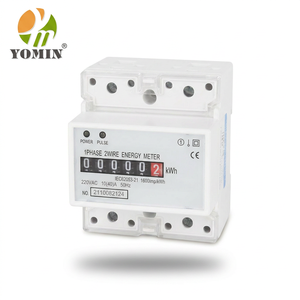 Compteur d'énergie monophasé 2 fils sur rail DIN, 4 modèles, analogique, sans fil, compteur de kilowattheures électrique 230 VCA, compteur de puissance sur rail DIN - Product Image 1