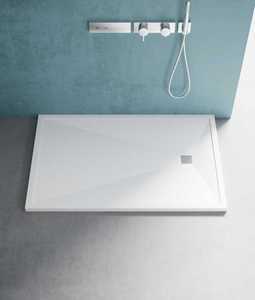 <span class=keywords><strong>Receveur</strong></span> de <span class=keywords><strong>douche</strong></span> en pierre de <span class=keywords><strong>quartz</strong></span> artificielle massif, moderne, antidérapant, étanche, prêt pour carrelage, avec drain linéaire, pour salle de bain, sur mesure - Product Image 3