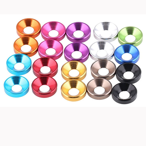 Red Aluminum Anodized Washers Set for <b>Screws</b> - Product Image 6