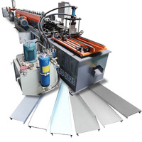 Máquina Formadora de Paneles de Aluminio para Techo KINGREAL, Máquina para Fabricar Paneles de Pared de Lámina de Acero Galvanizado, Máquina para Hacer Techos Suspendidos