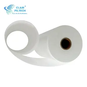 Sıcak satış H13 fiberglas 0.3 mikron Hepa filtre kağıdı cam elyaf filtre medya