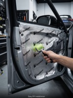 Tapis insonorisant pour voiture, plaque d'amortissement des vibrations en caoutchouc butyle de 2 mm, accessoires intérieurs de voiture, bouclier thermique automobile, tapis d'insonorisation pour voiture