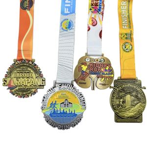 Logo personnalisé pour les compétitions de course à pied, de cyclisme et de triathlon, médailles imprimées en 3D UV - Product Image 3