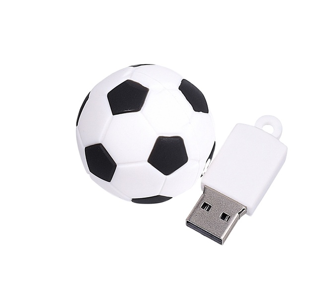 Football Game PVC Rubber USB Flash Drives 8GB 16GB Sports Suit USB Memory Card 32GB Pen Drive 256GB Best Price