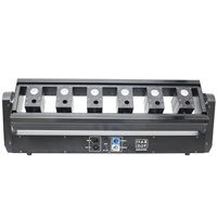 Barre laser RGB à 6 têtes, 12 faisceaux laser, 12 faisceaux LED, double sortie, 200W, DMX512, rotation infinie, effet de lumière de scène pour DJ, discothèque