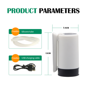 होम मिनी पोर्टेबल वाटर डिस्पेंसर पंप 800 माह लिथियम बैटरी पीपी सामग्री डेस्कटॉप कार्यालय पानी की बोतल पंप द्वारा संचालित - Product Image 6