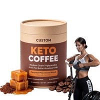 Café Keto Marque Blanche : Complément Herbal pour la Perte de Poids, Brûle-Graisses, Énergie, Concentration et Soutien Métabolique