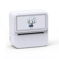 Printer Stiker Mini Portabel Bluetooth Uyin Y2C 58mm, Printer Foto Thermal Tanpa Tinta Nirkabel, Printer Label Thermal