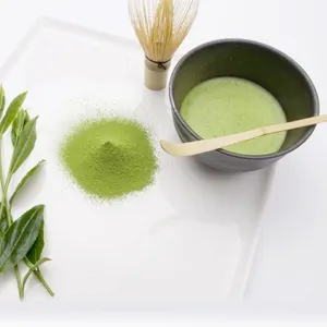 Polvo facial de té verde de Vietnam