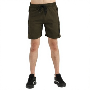 Offre Spéciale décontracté sport survêtement Shorts 100% polyester toile tricoté court taille élastique Streetwear Jogging Shorts poche - Product Image 1