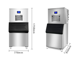 Nuelead 200 kg Capacidad Comercial Flake Ice Maker - Product Image 2
