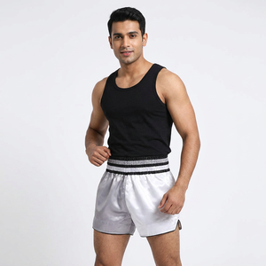 Shorts de Kick-Boxing à Taille Élastique Personnalisés Derniers Shorts de Combat Muay Thai Vêtements d'Arts Martiaux - Product Image 1