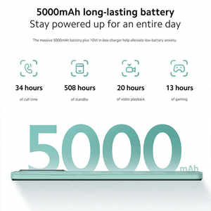 Para Xiaomi <span class=keywords><strong>Redmi</strong></span> 12C teléfono móvil versión <span class=keywords><strong>Global</strong></span> Helio G85 Octa Core 50MP Cámara Pantalla de 6,71 pulgadas 5000mAh batería de alta capacidad - Product Image 4