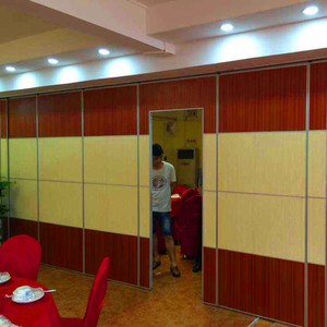Aggloméré cloison de séparation en aluminium <span class=keywords><strong>panneau</strong></span> mural décoratif commercial cloison mobile - Product Image 4