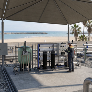 Équipement de traitement des eaux salées pour l'industrie agricole 150TPD, usine de dessalement d'eau de mer pour l'irrigation des fermes côtières - Product Image 4