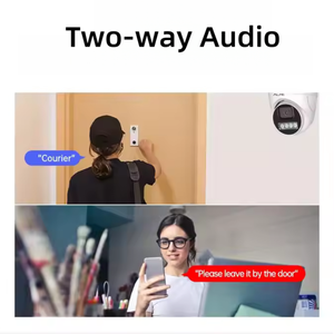 Xcreation Tuya Camera an ninh Camera quan sát mái vòm thông minh Camera quan sát hai băng tần Wifi độ phân giải HD điều khiển từ xa âm thanh 2 chiều Tích hợp mic cuộc sống thông minh - Product Image 2