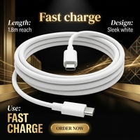 Cable de Carga Rápida USB-C a USB-C PD 3.0 de 100W, 1.8M, 5A, con Chip Inteligente E-Marker para Cámara y Auriculares, Venta al Por Mayor, OEM, ODM