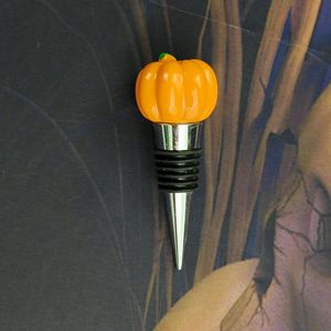 Pumpkin Wine <b>Stopper</b> Plastic Halloween Vacuum <b>Bottle</b> <b>Stopper</b> Fun Resin Decorative - Product Image 2