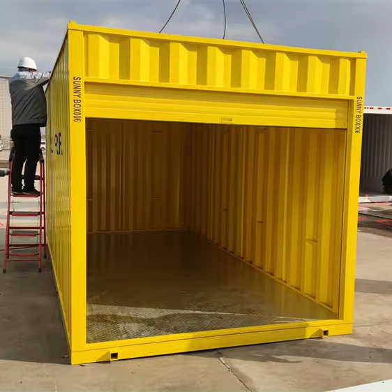 Demountable Flat Pack Assembly Container Storage Solutions