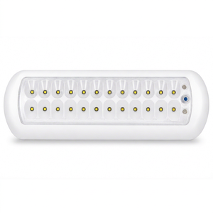 อัลฟาแม็กซ์ ไบรท์-เอ็กซ์ ไฟฉุกเฉิน LED พร้อมแบตเตอรี่สำรอง 3-5 ชั่วโมง ไฟนิรภัยอัตโนมัติ มาตรฐาน IP40 ป้องกันไฟลุก - Product Image 1