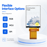 Module d'affichage LCD TFT IPS personnalisé ODM de 3,5 pouces, 320x480, ST7365P, interface MCU SPI RGB pour appareils portables intelligents