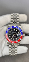 Kit de Mod 40MM Boîtier en Acier Inoxydable avec Bracelet 5 Pièces, Bague en Céramique, Verre Saphir pour Mouvement NH34/NH35