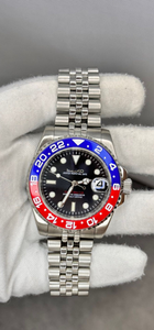 Kit de Mod 40MM Boîtier <span class=keywords><strong>en</strong></span> Acier Inoxydable avec Bracelet 5 Pièces, Bague <span class=keywords><strong>en</strong></span> Céramique, Verre Saphir pour Mouvement NH34/NH35 - Product Image 2