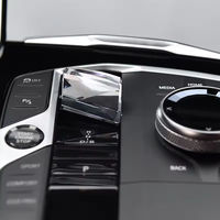 Pommeau de levier de vitesses en cristal de haute qualité pour BMW E90, F30, G20 - Lumière LED, fibre de carbone et accessoires pour voitures manuelles/automatiques