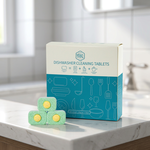 Pastiglie Detergenti per <span class=keywords><strong>Lavastoviglie</strong></span> 3 in 1 al Limone, Anti-Calcare, con Funzione Risciacquo, per la Pulizia della Cucina - Product Image 5