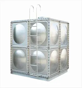 Welding Stainless Steel Modular Sectional Panel Water Tank 50m3 SS Panel Water Tank