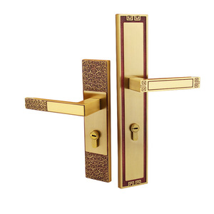 Serrure de porte en laiton Dingcheng, serrure à mortaise avec clé pour porte d'entrée, style européen - Product Image 4