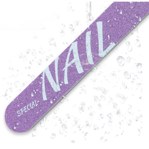 Logo personnalisé professionnel 100/180 lime à <span class=keywords><strong>ongles</strong></span> émeri acrylique lavable double face avec design rond pour le soin professionnel des <span class=keywords><strong>ongles</strong></span> - Product Image 3