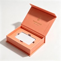 Boîte d'emballage rigide personnalisée pour cartes VIP, boîte porte-cartes de haute qualité, boîte pour cartes cadeaux VIP en encre de soja