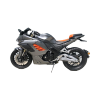 Motocyclette sportive automatique à essence pour adultes, fabriquée sur mesure par l'usine Yican, avec moteur sans balais de 400-600 cm³, vitesse maximale de 150 km/h.