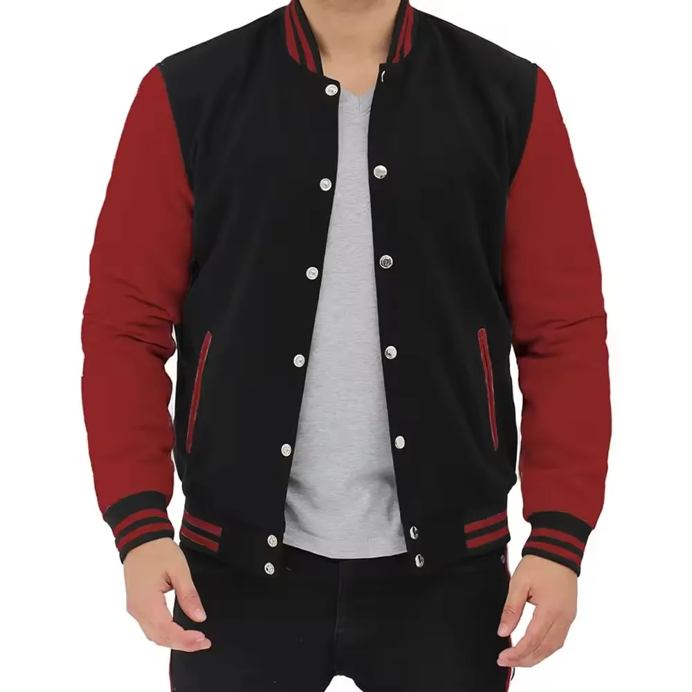 Schlussverkauf modische Varsity-Jacke Parka Dienstleistung Reißverschluss Taschen Windjacke Herren Streetwear Kapuzen-Outdoor Varsity Bomberjacken