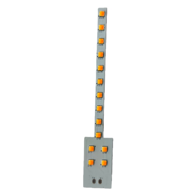 3V Flame Lamp Board Simulation Candle Lamp Circuit Board Built-in LED28LED IP44 Rated Outdoor Use 2700K (Soft Warm White) PCBA