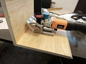 Machine à rainurer portative de haute précision, machine à tenonner le <span class=keywords><strong>bois</strong></span> à angle réglable, fraise à rainurer <span class=keywords><strong>Lamello</strong></span> - Product Image 5