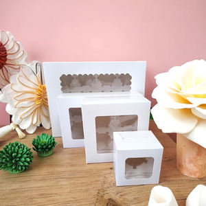 Cajas de embalaje de papel <span class=keywords><strong>para</strong></span> <span class=keywords><strong>cupcakes</strong></span> de lujo personalizadas de fábrica, contenedor, <span class=keywords><strong>caja</strong></span> de embalaje de papel <span class=keywords><strong>para</strong></span> panadería con inserto - Product Image 1