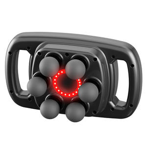 Pistola de fascia redonda multifuncional de seis cabezas para hombres y mujeres Nuevo masajeador vibratorio para relajación corporal - Product Image 5