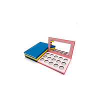 Palette de fards à paupières, emballage personnalisé, à haute pigmentation, personnalisé, vide, étiquette privée