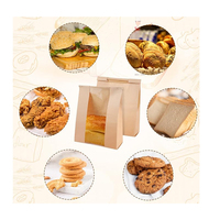 Sacs en papier sulfurisé pour boulangerie, résistants à l'huile, pour emballage alimentaire, pâtisseries, biscuits et snacks HONPAK