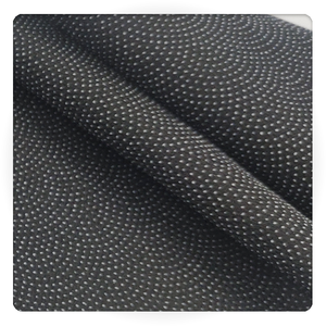 Chất Lượng Cao 100% <span class=keywords><strong>Polyester</strong></span> Dệt <span class=keywords><strong>Pes</strong></span> Dot Keo Interlining Thoáng Khí Và Thoải Mái Vải May Mặc Cho Cô Gái Thời Trang - Product Image 2