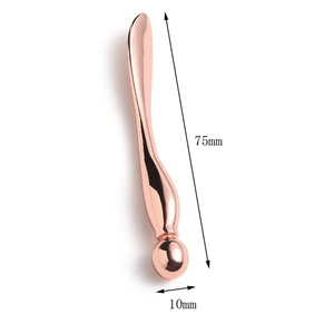 Hot Sell Promotional Rose Gold <b>Metal</b> Eye <b>Roller</b> Face Massager - Product Image 6