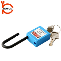 Zinc en nylon antivol durable de cadenas de combinaison avec la clé pour la caractéristique de sécurité de serrures de porte