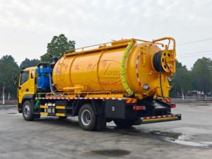 FOTON 4x2 <b>Sludge</b> Removal Truck 15CBM Euro 3/Euro 5 LHD & RHD Optional Dual High Pressure Jet & Vacuum Suction Sanitation Truck - Product Image 6