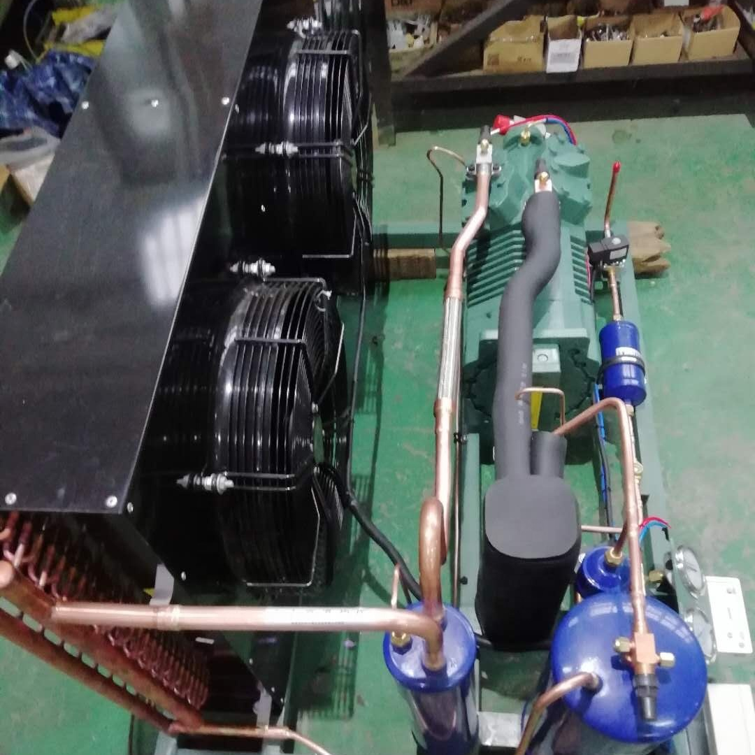 Боковой вентилятор 4 л.с., конденсаторный агрегат для холодильной камеры